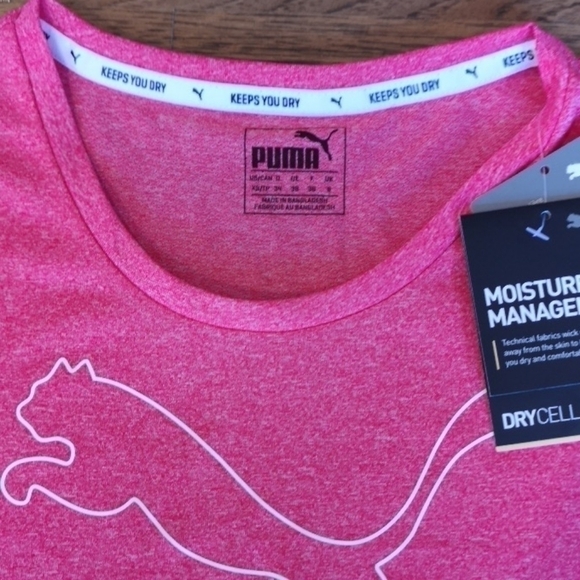 Puma Drycell Regular Fit Heathered T-shirt XS NWT… - Picture 5 of 5